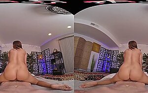FuckPassVR - Sexy Milf Pristine Edge pleasures your hard cock and enjoys a wet pussy pounding in VR