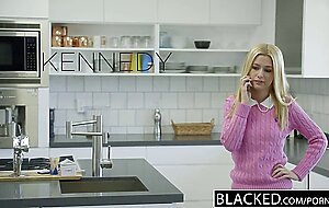 BLACKED Blonde Wife Kennedy Kressler Gets a Big Black Cock