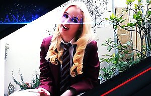 Hot College Student Makes Herself Cum In Her Sexy Uniform