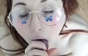 Cheating GF sucks another dick for the first time - Trish Collins Snapchat.