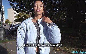 Public Agent - Slim Asian with beautiful Big Ass and tiny tits has her tight pussy stretched!