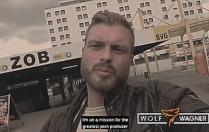 TRAIN STATION BLOWJOB! I met this Gothic MILF and I FUCKED HER FAKE TITS: SIDNEY DARK! WolfWagnerCom