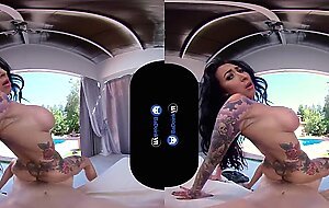 BaDoinkVR Virtual Reality POV TATTOOED BABES Compilation Part 2