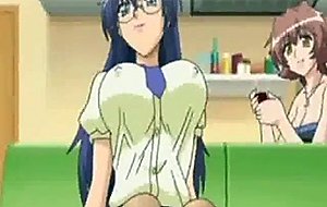 Two big tits lesbians go at it
