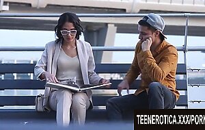 Exquisite Teen Kris The Foxx Takes Cum in Her Pretty Mouth