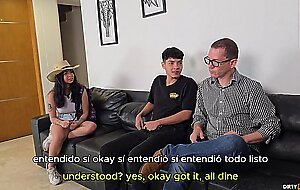 I SHARE BED WITH NAIVE FOREIGN COLLEGE GIRL APRIL ADDAMS