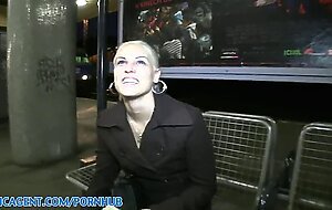 PublicAgent HD Genuine hardcore sex on a moving train
