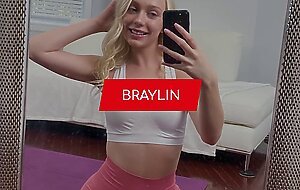 Fit18 - Braylin Bailey - Skinny Amateur Fitness Model Wants A Creampie