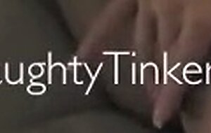 Naughty Tinkerbell extreme masturbation and pussy fucking with sexy high heel shoe