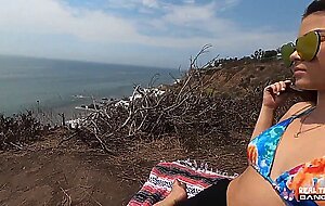 Real teens - hot latina teen gets fucked on the cliffs of southern california