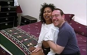 Classic porn sextape of interracial group fun
