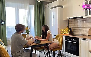 POV: Naughty beauty seduced me and got a mouthful of cum | TABOO | Amateur MilaMuse_