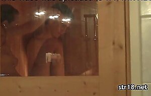 Amateur teen couple fucks in parents bed