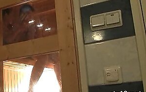 Amateur teen couple fucks in parents bed