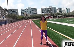 Mofos - Sexy track teen Emma Ohara gets picked up