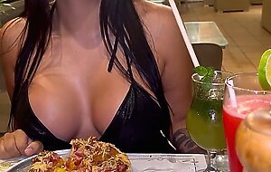 Fucking on the first date! Fans takes me to his house and fills my big tits with cum