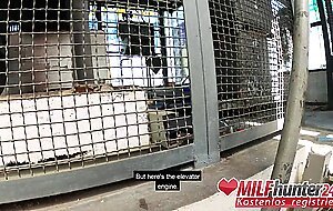 MILF Hunter lets skinny Vicky Hundt suck his dick before the fucking! milfhunter24