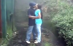 Homemade outdoor sex.