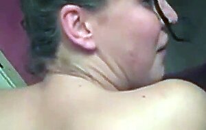 Thick amateur gives head an anal