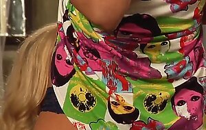 Hot lesbian madame teasing and playing with tight teen