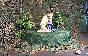 Skinny grey haired granny old pussy fucked