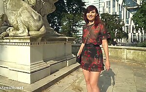 Jeny Smith compilation: Public flashing moments (January 2019)