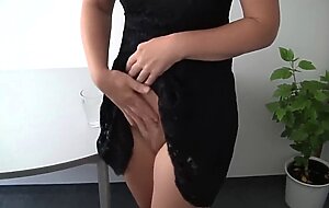 Office boss fucks secretary and cum inside pussy with close up creampie