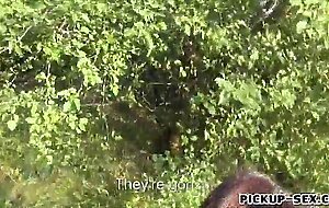 Czech girl ashley woods flashes tits and pounded for cash