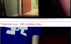 Girl shows and all plays with herself