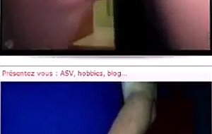 Girl shows and all plays with herself