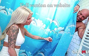 Got Mum - A Blonde Milf is Fucked While in the Shower