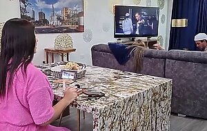 My stepmother teach me how to fuck with my boyfriend