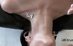 Seriously sexy mom cums hard