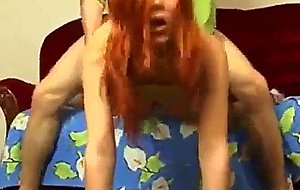 Redhead teen slut nailed rough