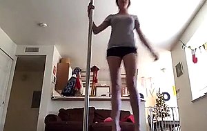 Milf on pole