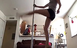 Milf on pole