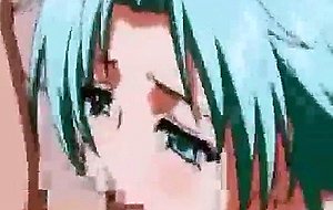 Two hentai babes rubs their boobs