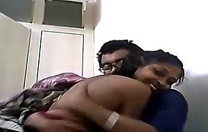 Skinny indian chick with great slim body fucks her bf