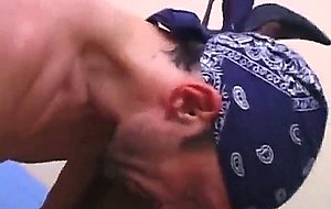 Brunette milf ass fucking on bed