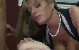 Milf plays with teens asshole