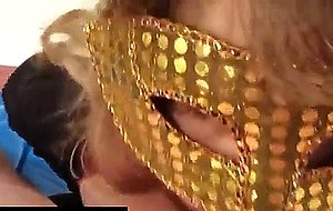 Exposed nympho milf no hands bj & swallow