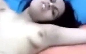 Playful indian chick with great slim body fucks a sweet dude