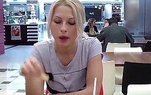 Raunchy amateur girlfriend vid with blonde fucked in toilet