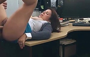 Milf needs money and goes down on her knees