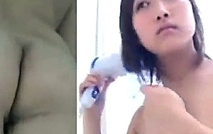 Three voyeur camera in the shower room