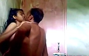 Indian teen was taking a shower when her boyfriend
