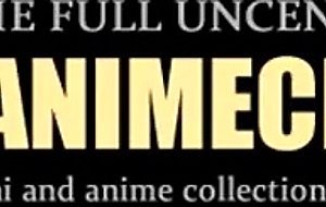 Innocent anime girl fucks big cock between tits and cunt lips