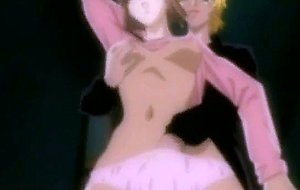 Hentai mom swing fucking and swallowing cum