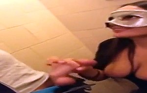 Blowjob in starbucks toilet