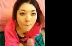 Asian pov facial at trymycam
